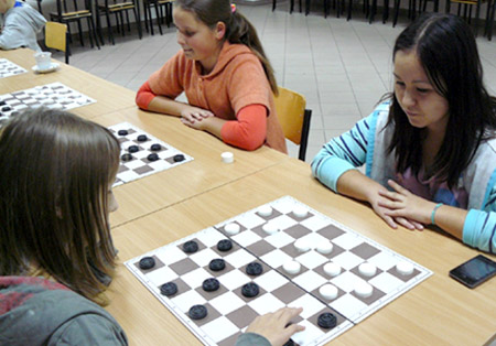 Przy szachownicy w Wielbarku
